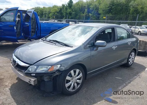 2010 Honda Civic Lx from USA, damaged, VIN 2HGFA1F54AH322543